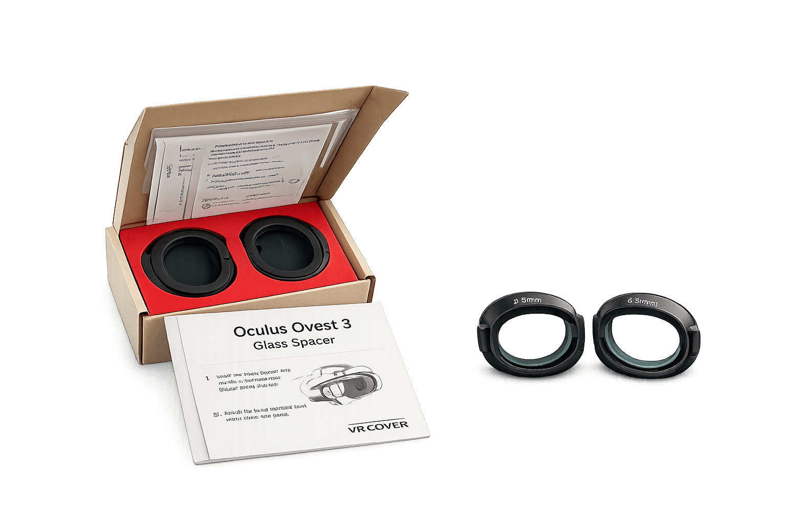 Oculus Quest 3 Glass Spacer — view 1