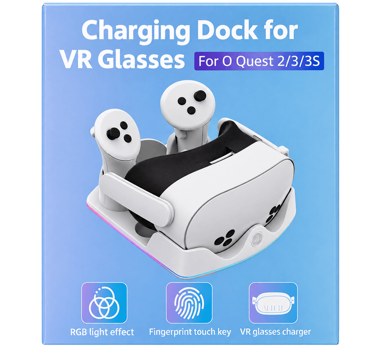 Charging Dock for Meta Quest 2/3/3S — view 1