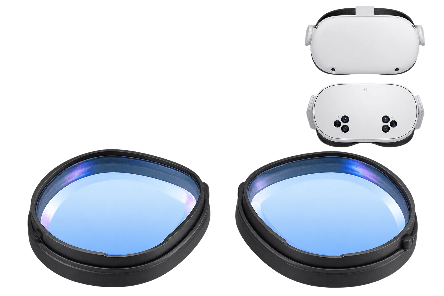 Oculus Quest 2/3S Magnetic Myopia Anti-Blue Light Lens Additions — view 1